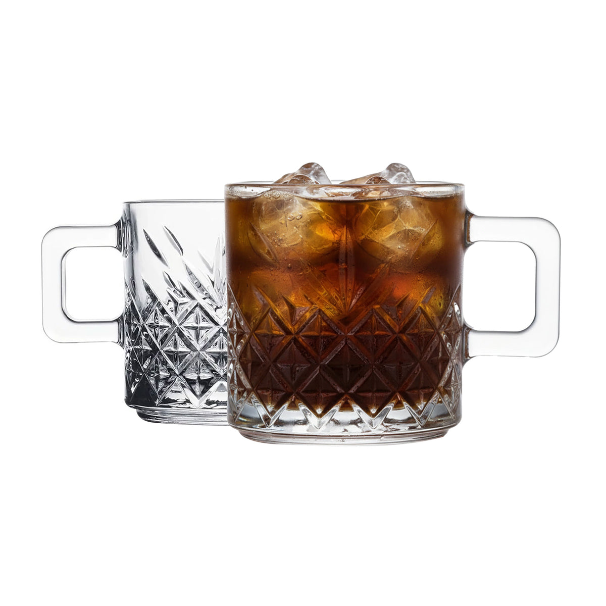 Pasabahce Timeless Mug mit Henkel - 2er Set