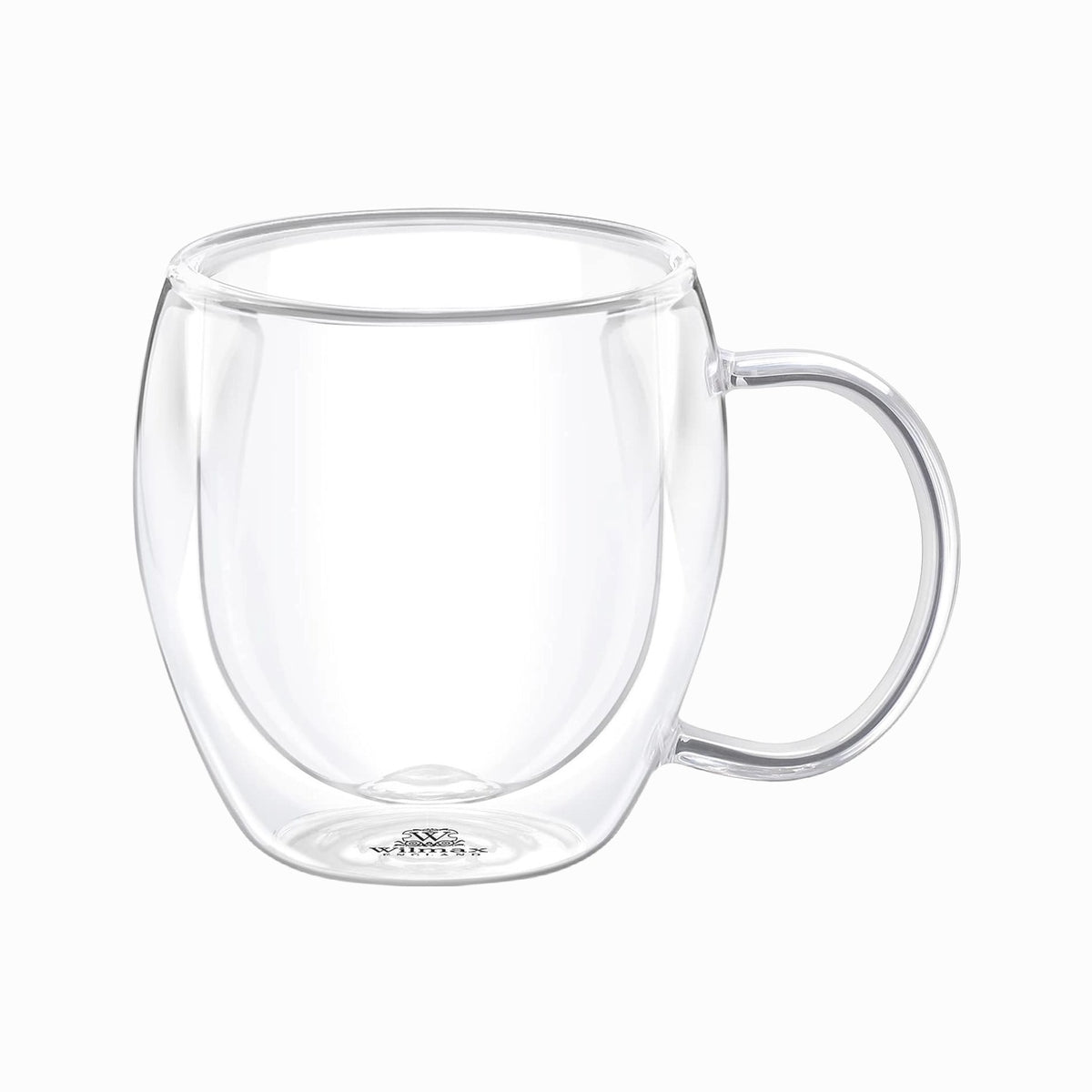 Wilmax Doppelwandiger Glasbecher 400 ml Transparent WL-888748/A